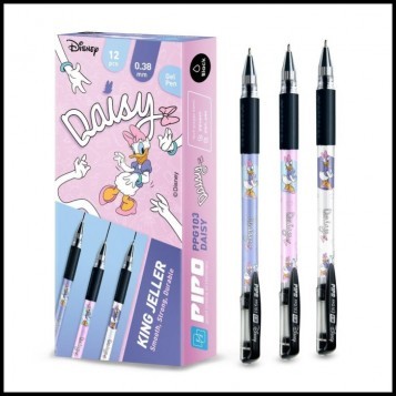 Ballpoint PIPO PPG103 0.38mm Disney (Hitam) - PCS