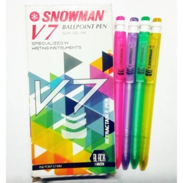 Ballpoint SNOWMAN V7 - PCS