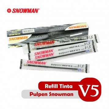 Isi Ballpoint SNOWMAN V5 - PCS