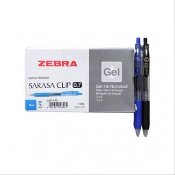 Ballpoint ZEBRA SARASA 0.7 Biru - PCS