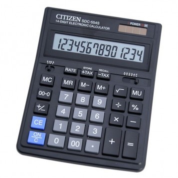 Calculator CITIZEN SDC-554S(14 DIGIT) - PCS