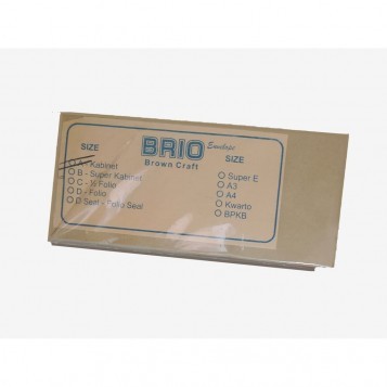 Amplop Coklat Super Cabinet BRIO - Pak