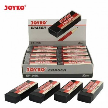 Penghapus Pensil JOYKO Besar Black (ER-20BL) - PCS