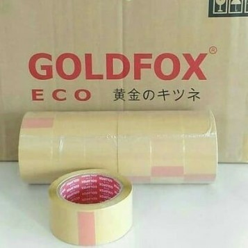 Lakban GOLD FOX Bening - Roll