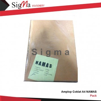 Amplop Coklat A4 NAMAS - Pak