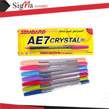 Ballpoint STANDART AE-7 Cristal - Pak