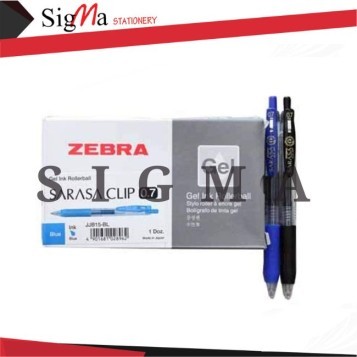 Ballpoint ZEBRA SARASA 0.7 Biru - PCS