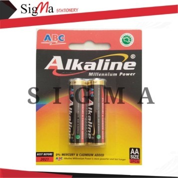 Batu Baterai AA ABC ALKALINE - Set