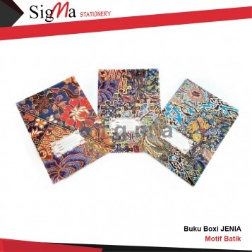 Sampul Batik Buku Boxi JENIA - Pack