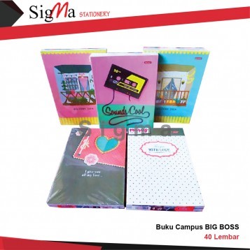 Buku Campus BIG BOSS 40lbr - PCS