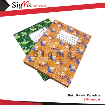 Buku Kwarto PAPERLINE isi 200 - PCS