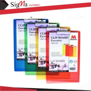 Clipboard Transparan Akrilic MICROTOP CBG-144 - PCS