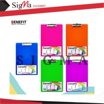 Clipboard Transparan Akrilic BENEFIT B-03 - PCS