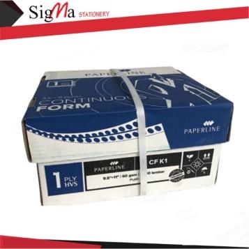 Continous Form 9 1/2 x 11 1 Ply PAPERLINE - Dus