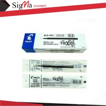 Isi Ballpoint PILOT Frixion BLS-FR5 0,5 Hitam/Biru  - PCS