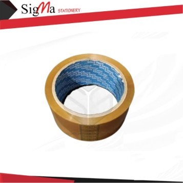 Lakban GOLD TAPE BIRU Coklat 2" - Roll