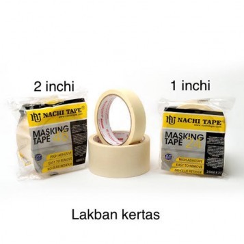 Lakban NACHI kertas 2" - Roll