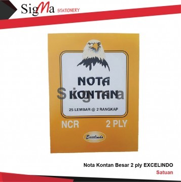 Nota Kontan Besar 2 ply EXCELINDO - PCS