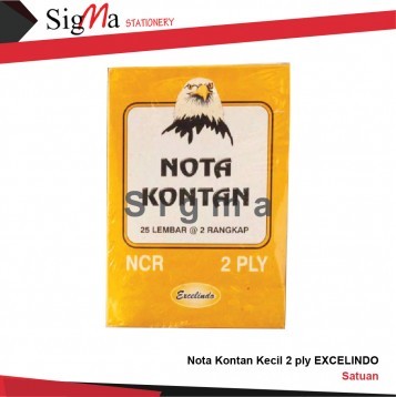 Nota Kontan Kecil 2 ply EXELINDO - PCS