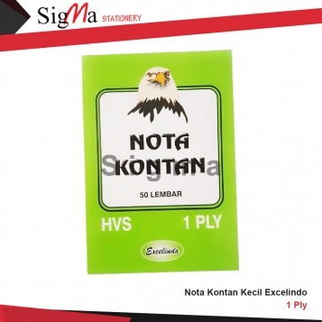 Nota Kontan Kecil 1 ply EXCELINDO - PCS