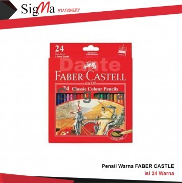 Pensil Warna FABER CASTLE isi 24 - Pack