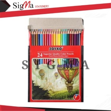 Pensil Warna JOYKO 24 warna (CP-101) - Set