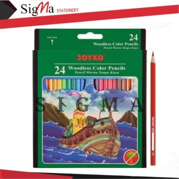 Pensil Warna JOYKO 24 warna (CP-104) - Set