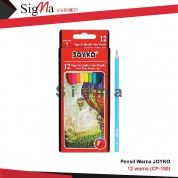 Pensil Warna JOYKO 12 warna (CP-100) - Set