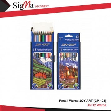 Pensil Warna JOY ART 12 warna (CP-108) - Set