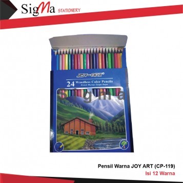 Pensil Warna JOY ART 12 warna (CP-119) - Set