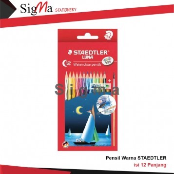 Pensil Warna STAEDTLER isi 12 Panjang - Pack