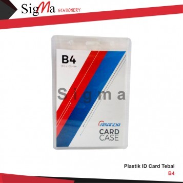 Plastik ID Card Tebal B4 - PCS