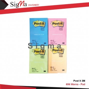 Post It 3M 656 Warna - Pad