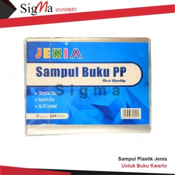 Sampul Plastik Kwarto Jenia - Lembar