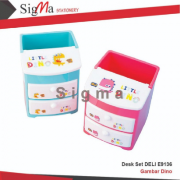 Deli Tempat Pulpen Sekolah Desain E9136 - PCS