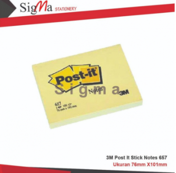 Post It 3M 657 - Pad