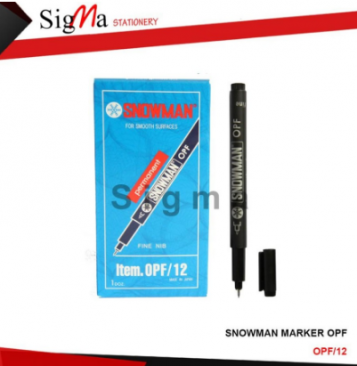 Ballpoint SNOWMAN OPF untuk OHP - PCS