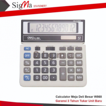 Calculator Deli W868 - PCS