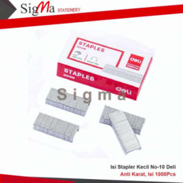 Isi Staples Deli No.10 E0010N - dus kcl