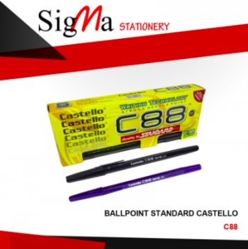 Ballpoint STANDARD C88 Castello Biru (Lusin) - Lusin