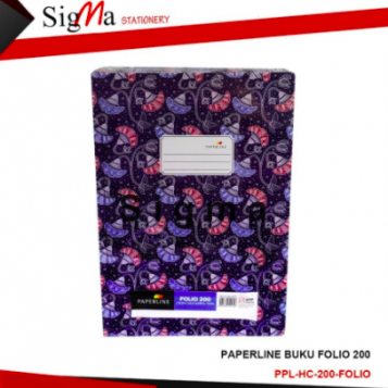 Buku Folio PAPERLINE isi 200 - PCS