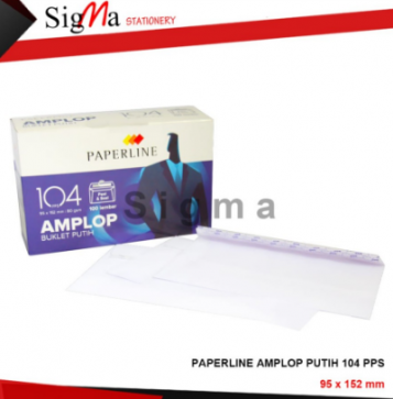 Amplop Putih PAPERLINE No.104 - Dus