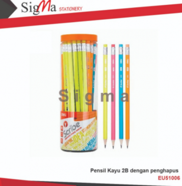 Pensil 2B DELI EU51006 - PCS