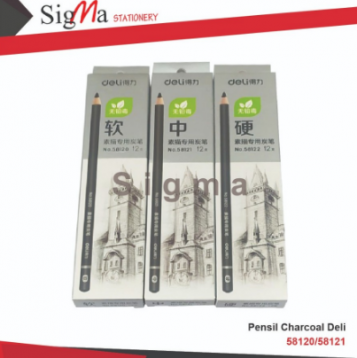 pencil Sketch Charcoal Painting DELI 58121 - PCS