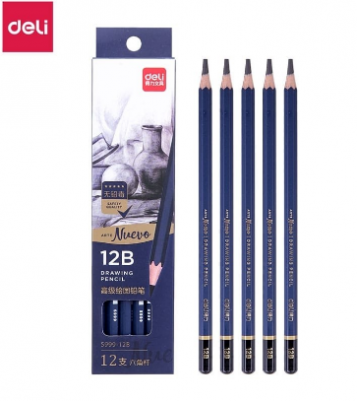 Sketching pencil DELI S999 12B - PCS