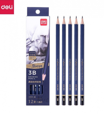 Sketching pencil DELI S999 3B - PCS