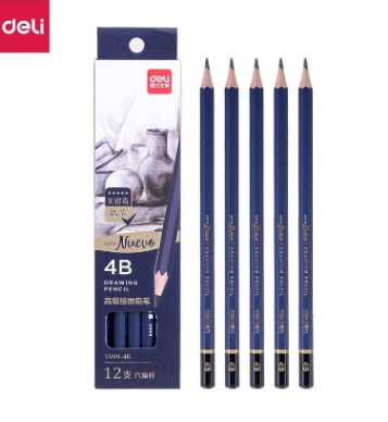 Sketching pencil DELI S999 4B - PCS