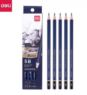 Sketching pencil DELI S999 5B - PCS