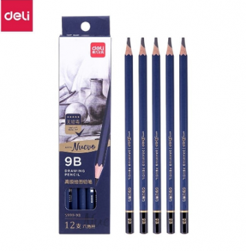 Sketching pencil DELI S999 9B - PCS