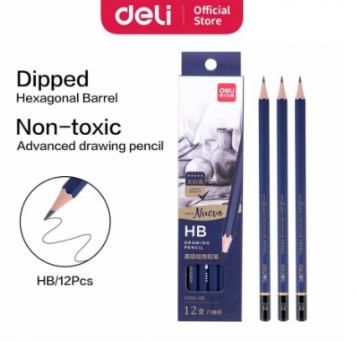 Sketching pencil DELI S999 HB - PCS